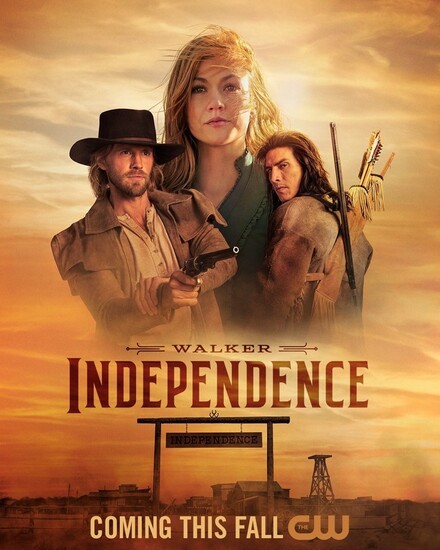 Постеры сериала «Уокер: Независимость» Эбигейл Уокер и её мужики в трейлере вестерна «Уокер: Независимость»