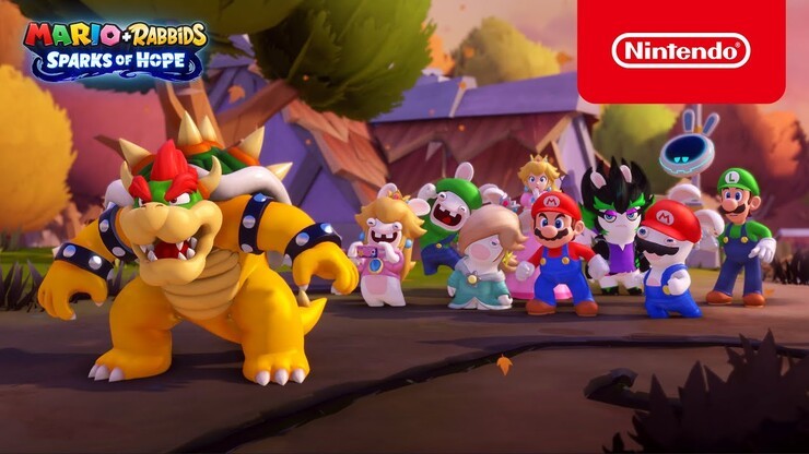 Комедийная тактика Mario + Rabbids Sparks of Hope получила дату выхода и новые трейлеры