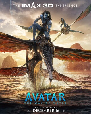 Постеры фильма «Аватар: Путь воды» Зои Салдана, Сэм Уортингтон и Стивен Лэнг приглашают в кино на премьеру сиквела «Аватар: Путь воды» (видео)