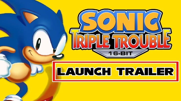 Sonic Triple Trouble 16-bit — полноценная новая 2D-игра про Соника выпущена силами фаната