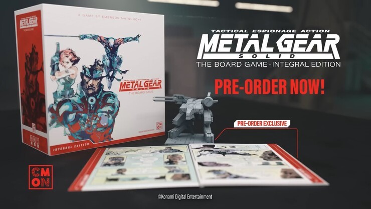 Кооперативная настолка по Metal Gear Solid восстала из мёртвых