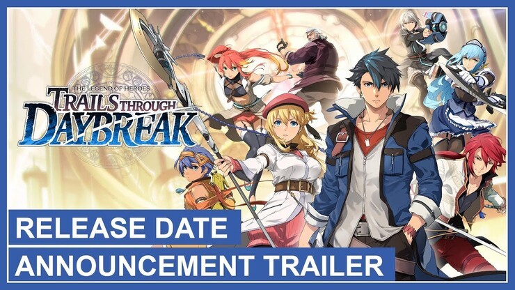 Даты выхода The Legend of Heroes: Trails Through Daybreak и Kai no Kiseki – Farewell, O Zemuria