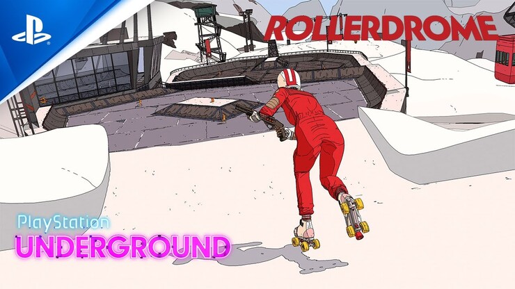 Демонстрация геймплея Rollerdrome — Pro Skater с пушками
